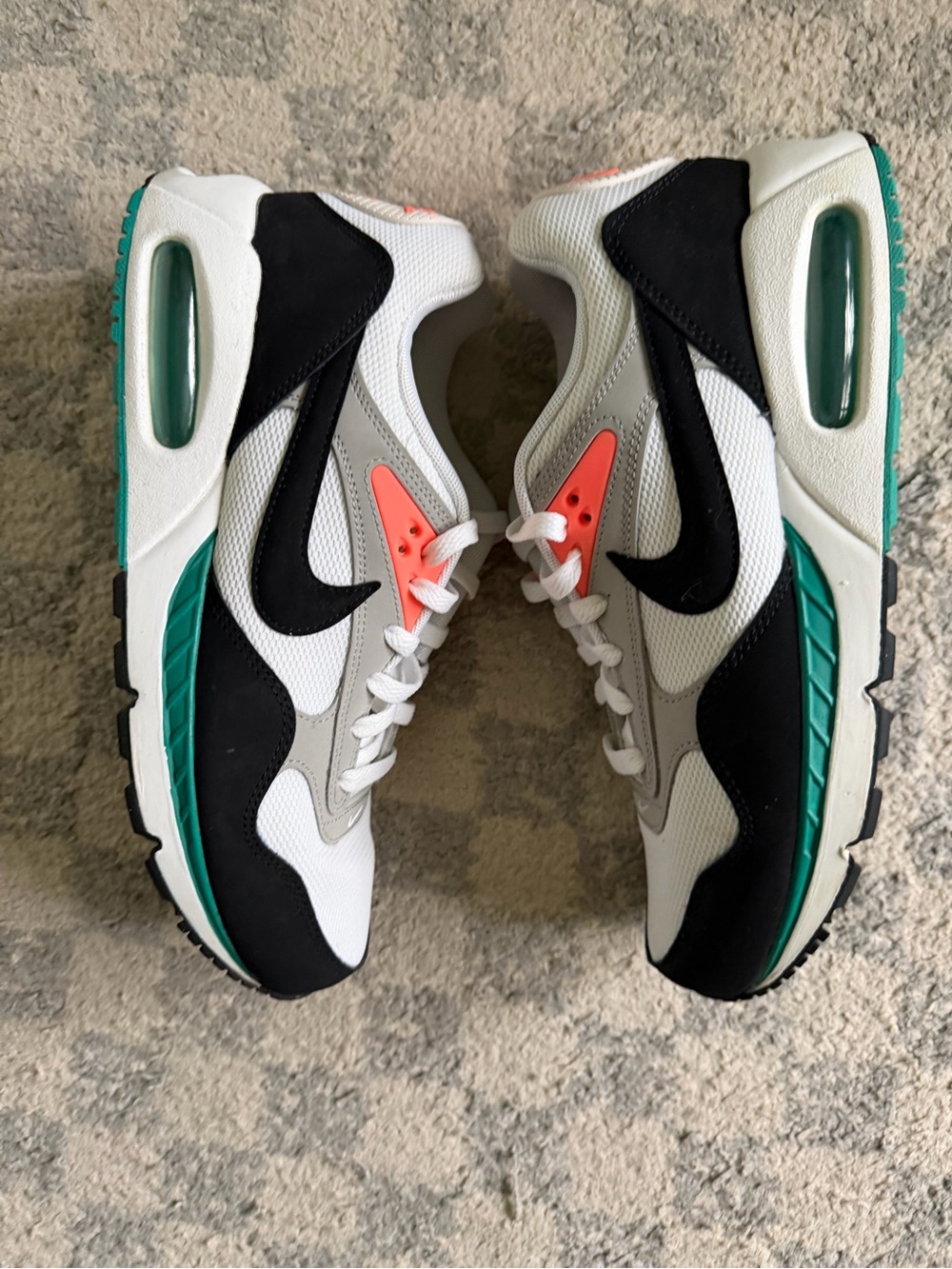 Nike Airmax! Retro look Gray/Teal! - Picture 3 of 5